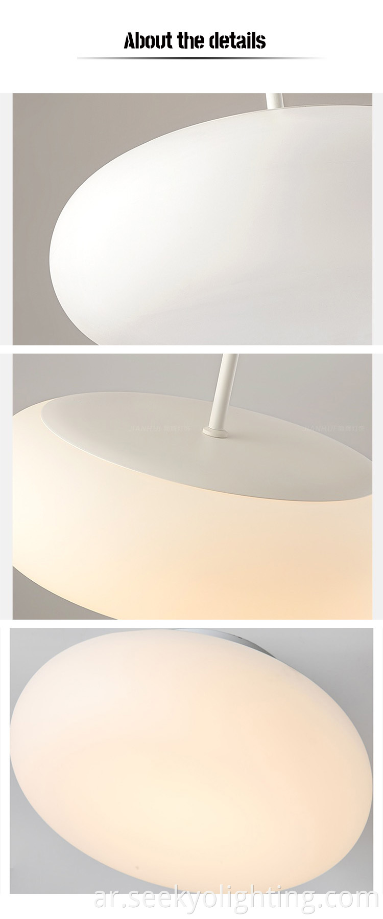 The PE Acrylic Modern Round Pebble Ceiling Lamp is easy to install and comes with all the necessary hardware.